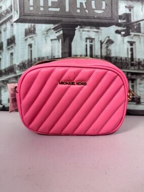 Michael Kors 35S1GX0C1U Rose Small Oval Camera